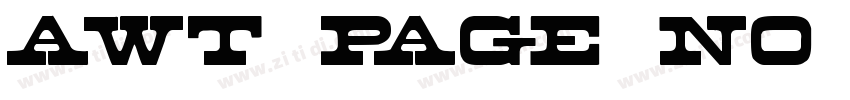 AWT Page No 508 Regu字体转换